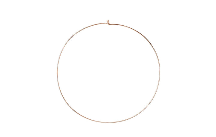 Eclipse Wire Choker 14K Gold, Whitegold or Rosegold Necklace