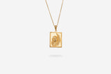 IX Merma Gold Plated Pendant
