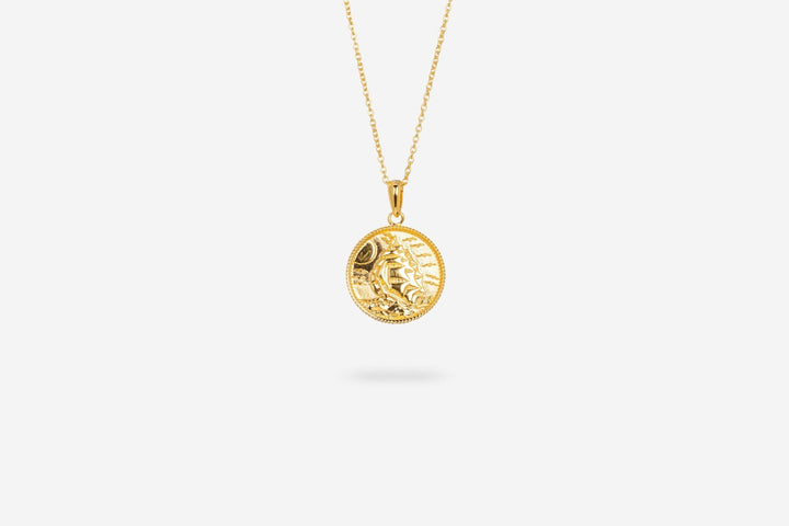 IX Treasure Hunt Gold Plated Anhänger