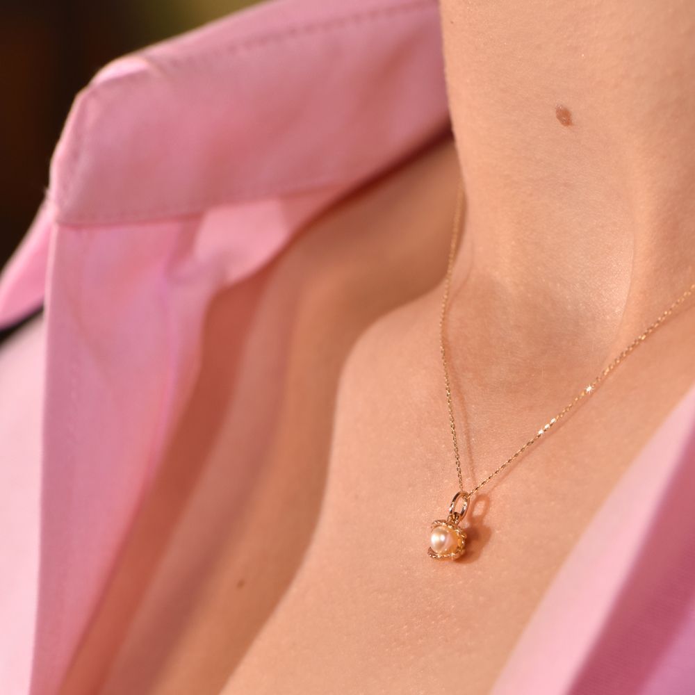 Venus Clam Halskette 14K Gold I Perle
