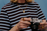 IX Angel Gold Plated Pendant
