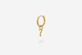 IX Lucky Number 7 Gold Plated Pendant