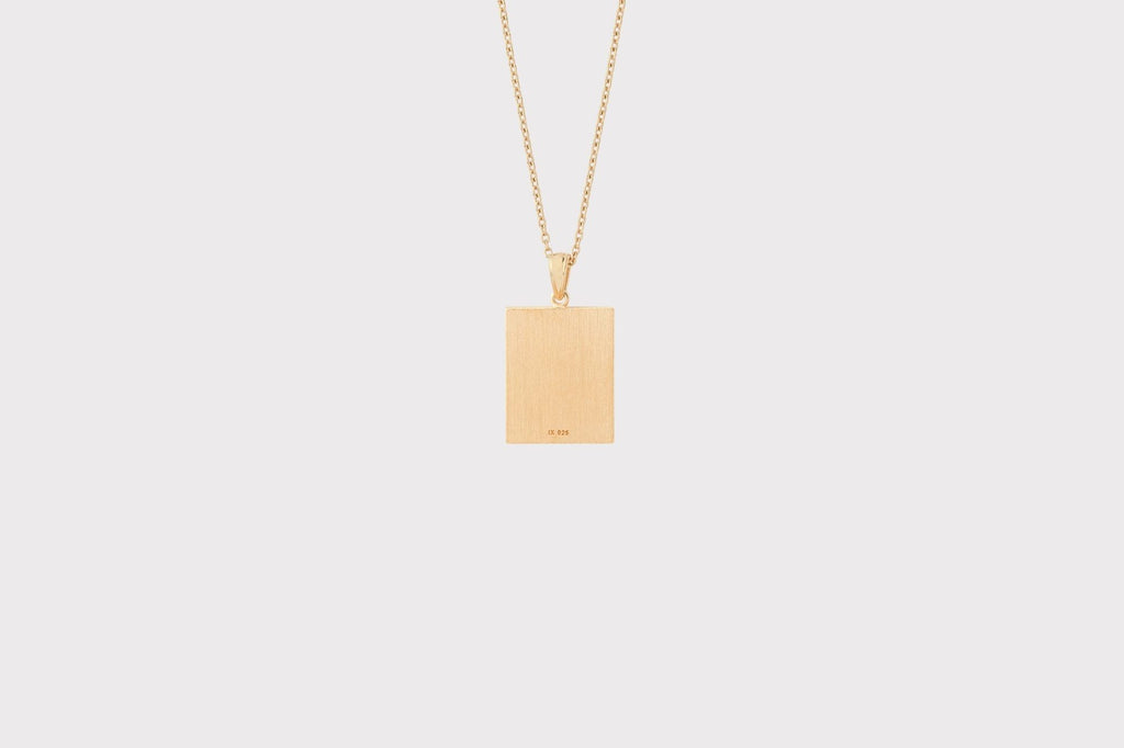 IX Angel Gold Plated Pendant