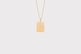 IX Angel Gold Plated Pendant
