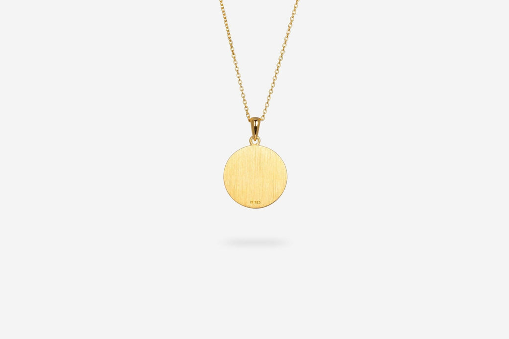 IX Love Seal Gold Plated Pendant