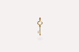 IX Key Gold Plated Pendant