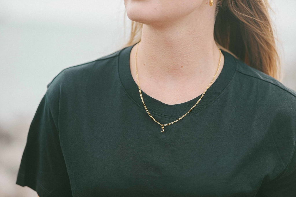 IX Lucky Number 3 Gold Plated Pendant