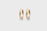 IX Edge Gold Plated Earring