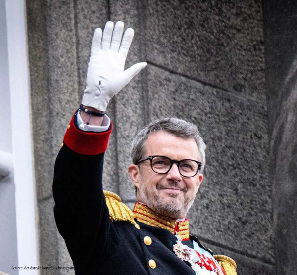 Danish King Frederik 10 wears Shamballa Bracelet