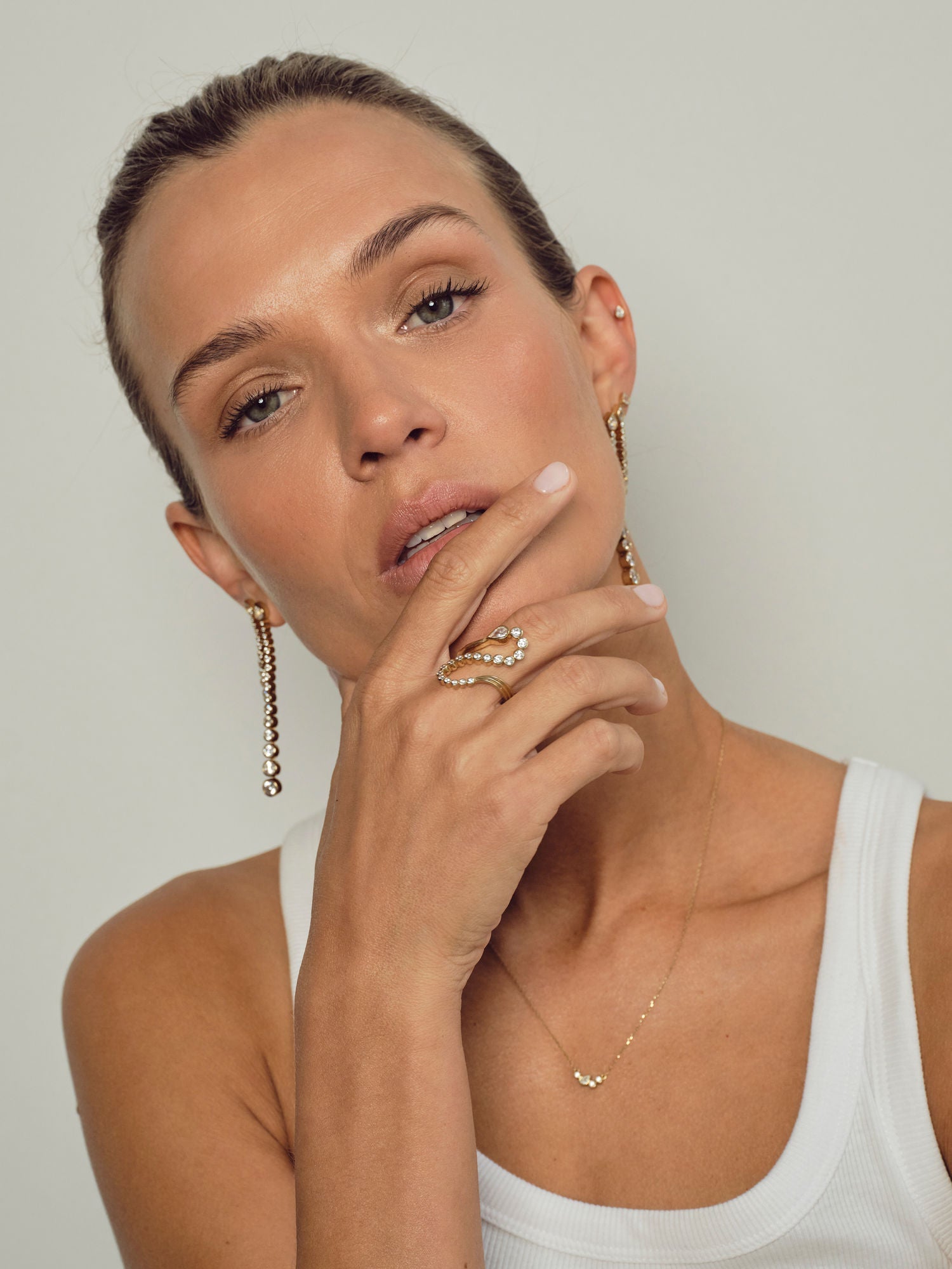 Josephine Skriver Jewelry Poise