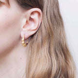 Hasla | Creation Gold Plated Hoops