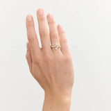 Noomi 14K Guld eller Hvidguld Ring m. Diamanter