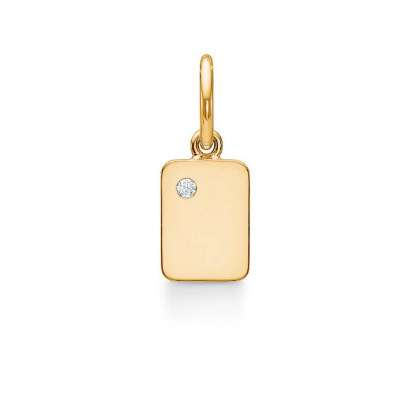 My Secret A Anhänger aus 18K Gelbgold I Diamant