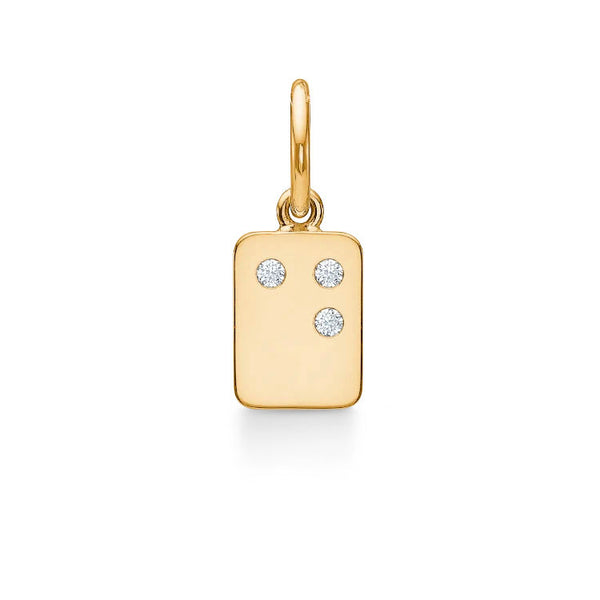 My Secret C 18K Hvidguld Vedhæng m. Diamanter