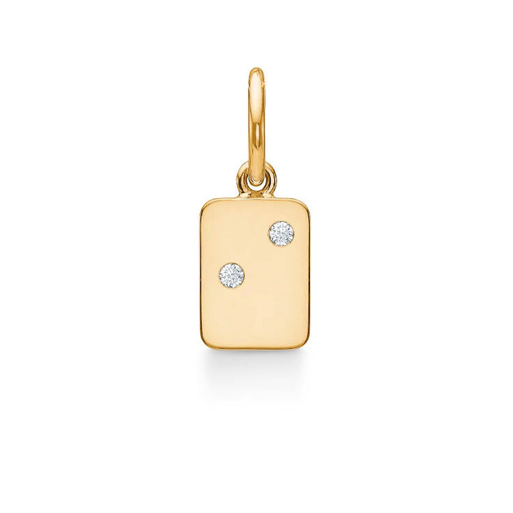 My Secret I 18K Guld Vedhæng m. Diamanter