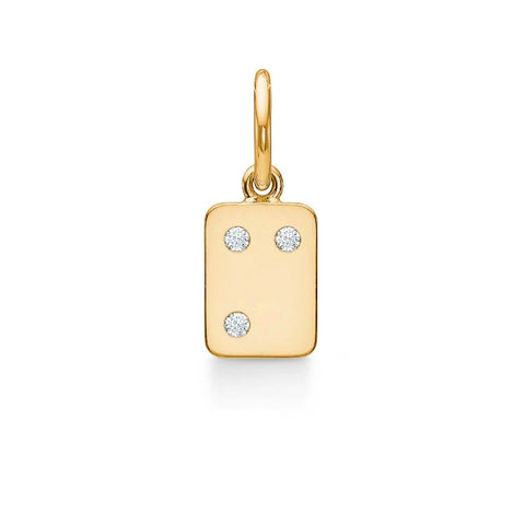 Ro Copenhagen My Secret M 18K Gold Pendant Diamonds – The