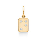 My Secret N 18K Whitegold Pendant w. Diamonds