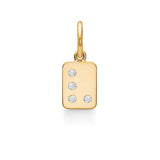 Anhänger My Secret V aus 18K Gelbgold I Diamanten