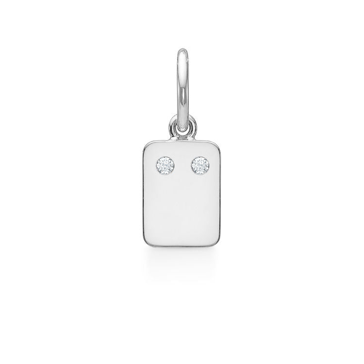 My Secret C 18K Whitegold Pendant w. Diamonds