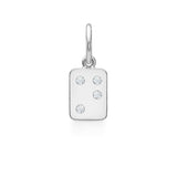 My Secret N 18K Whitegold Pendant w. Diamonds