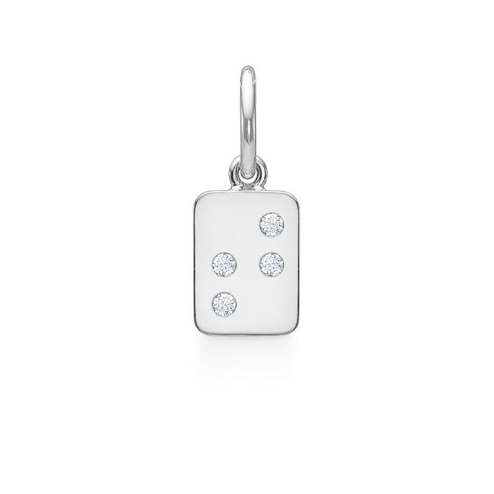 My Secret T 18K Whitegold Pendant w. Diamonds