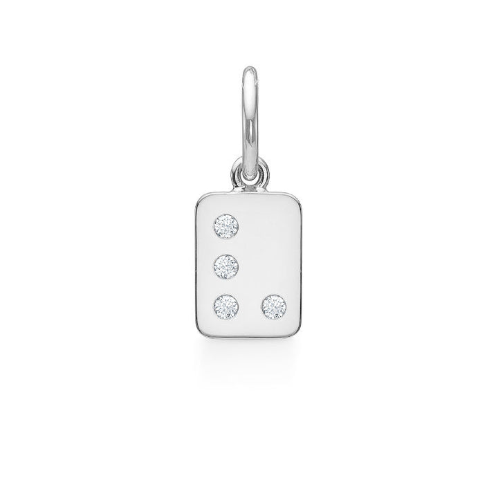 My Secret V 18K Whitegold Pendant w. Diamonds