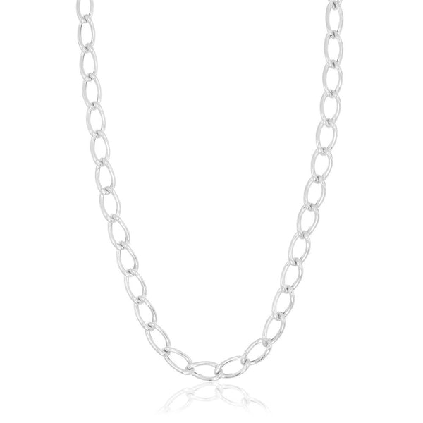 Ellisse Silver Necklace