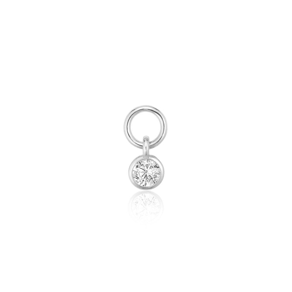 Ghiera Uno Silver Pendant w. Zirconia
