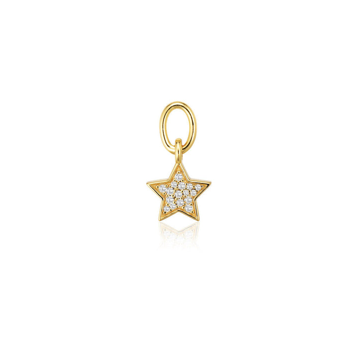 Stella 18K Gold Plated Pendant w. Zirconia