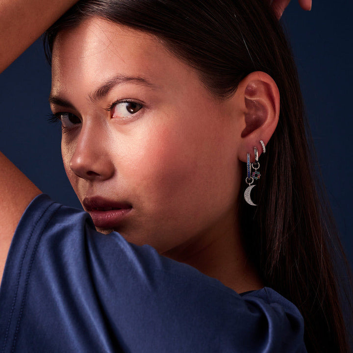 Sole Silver Pendant w. Zirconia