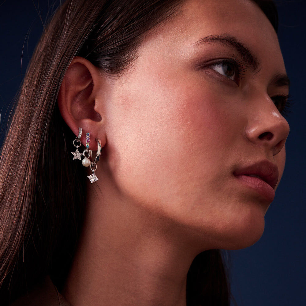 Stella Silver Pendant w. Zirconia