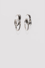 10 Year LVK 02 Silver Earrings