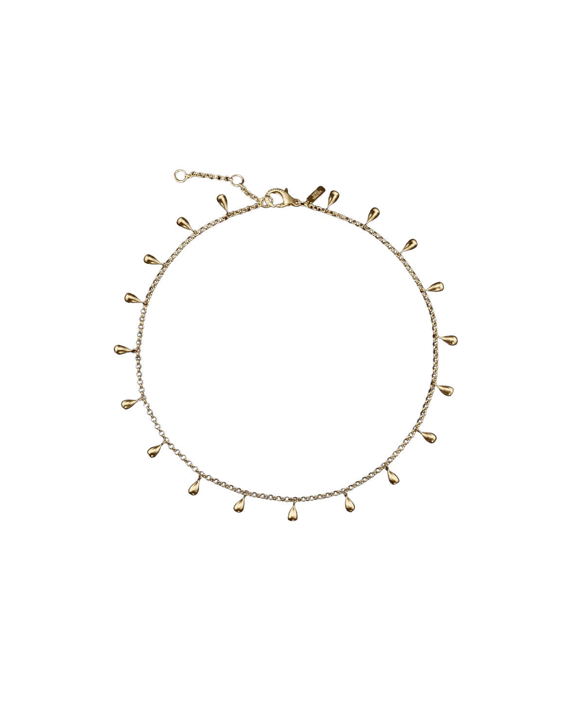 Sirens Tears Gold Plated Necklace