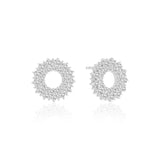 Livigno Silver Earrings w. Zirconias