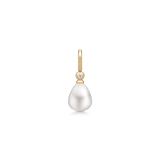 Tasha White Pearl Gold Plated Pendant