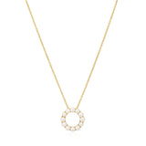 Biella Altro Perla 18K Gold Plated Necklace w. Pearls