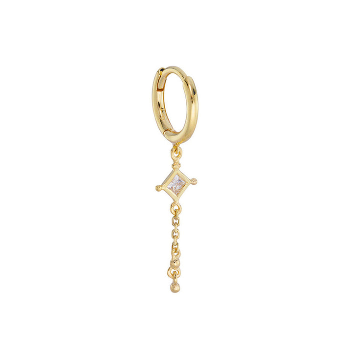 Dala Diamant Lucky Lumen Clicker 9k Guld Hoop m. Diamant
