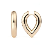 Drop Link Big Plain (28 mm) 18K Gold Reifen