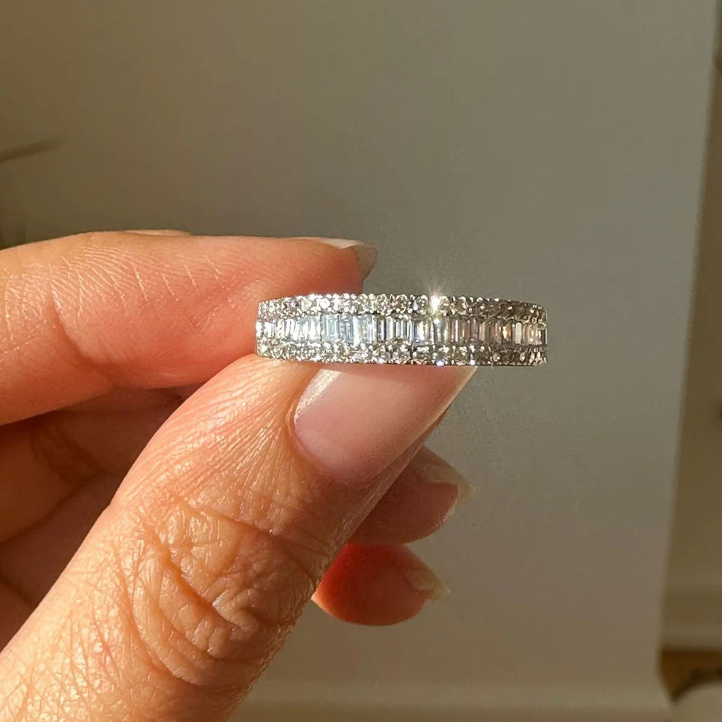 Danica 14K Whitegold Ring w. Diamonds