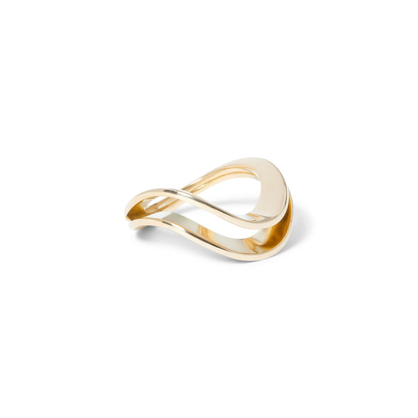 Gravitational Wave Goldring aus 18K