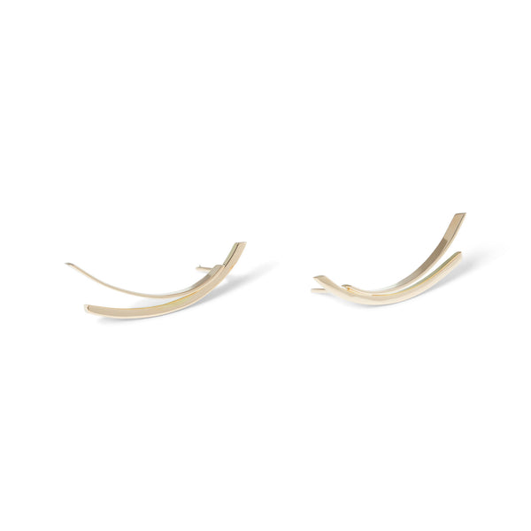Speed of Light 18K Gold Earring