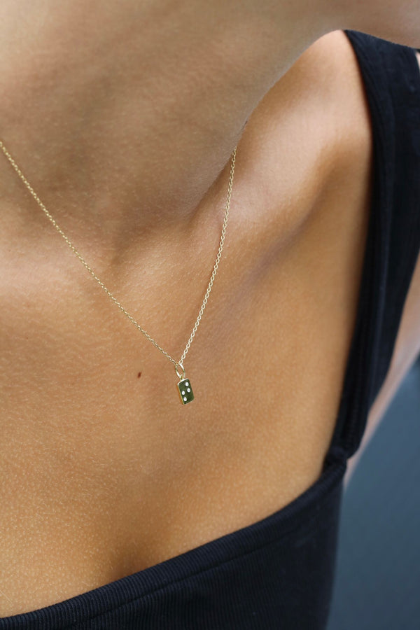 Anhänger My Secret L aus 18K Gelbgold I Diamanten