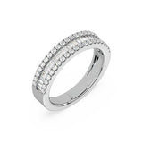 Danica 14K Whitegold Ring w. Diamonds