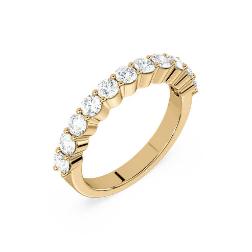 Mel 14k Guld Ring m. Diamanter