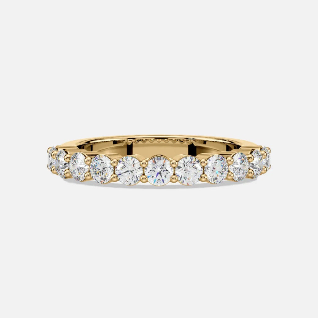 Mel 14K Gold Ring w. Diamonds