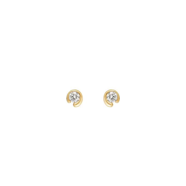 Mercy 18K Gold Studs w. 0.40 ct Diamonds