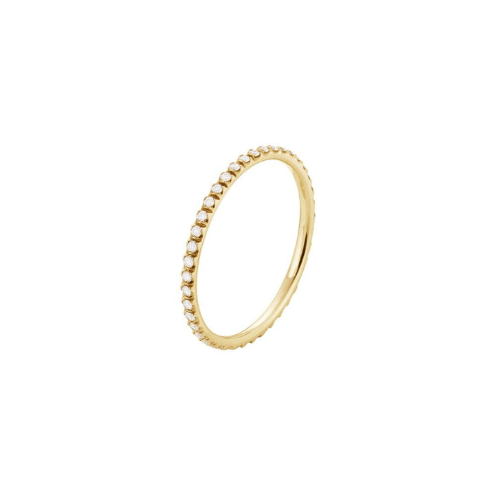 Signature Eternity 18K Guld Ring m. Diamanter