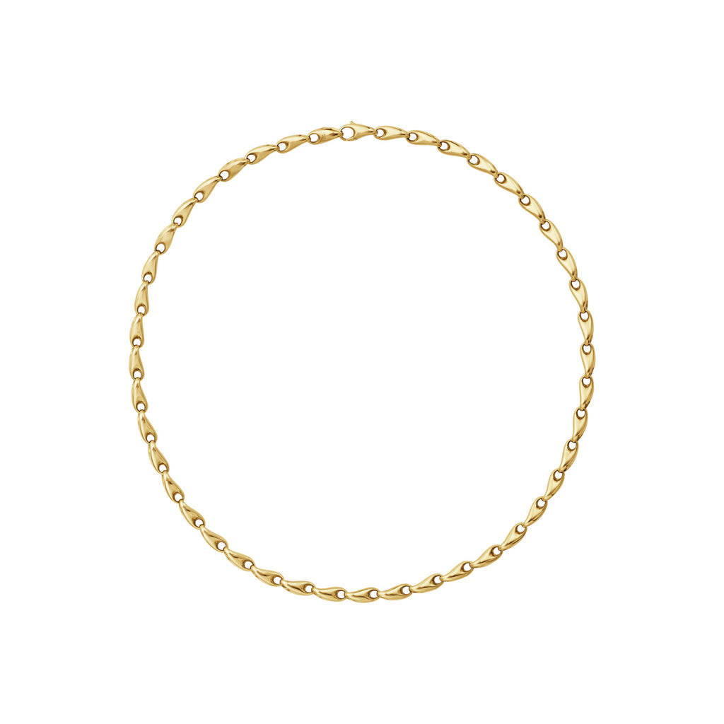 Reflect Slim Link 18K Gold Necklace