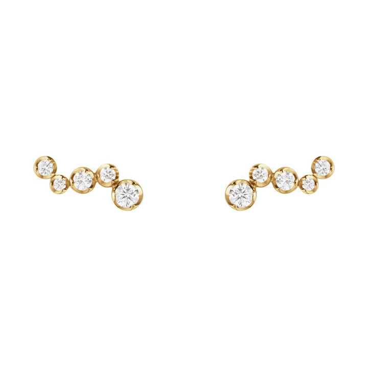 Signature Ohrstecker aus 18K Gold mit 0.18 ct. Diamanten
