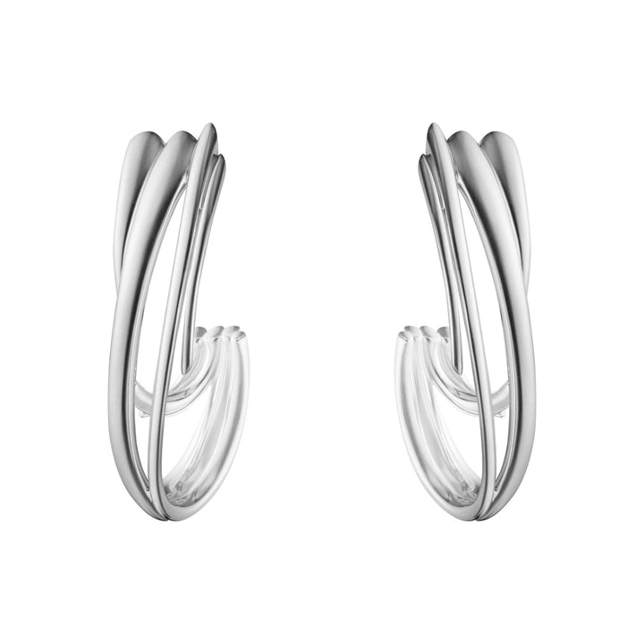 Arc Silver Earrings